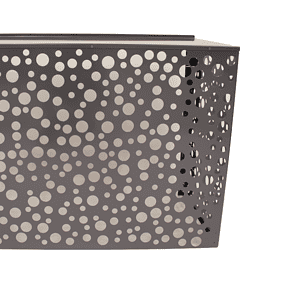 Ilmalämpöpumpun suojakotelo, tummanharmaa (120)