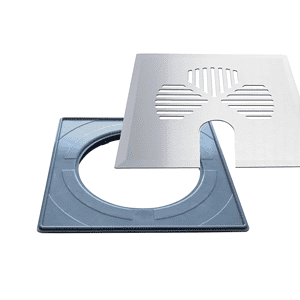 Lattiakaivon kansi APILA putkelle U-reikä RST (666)