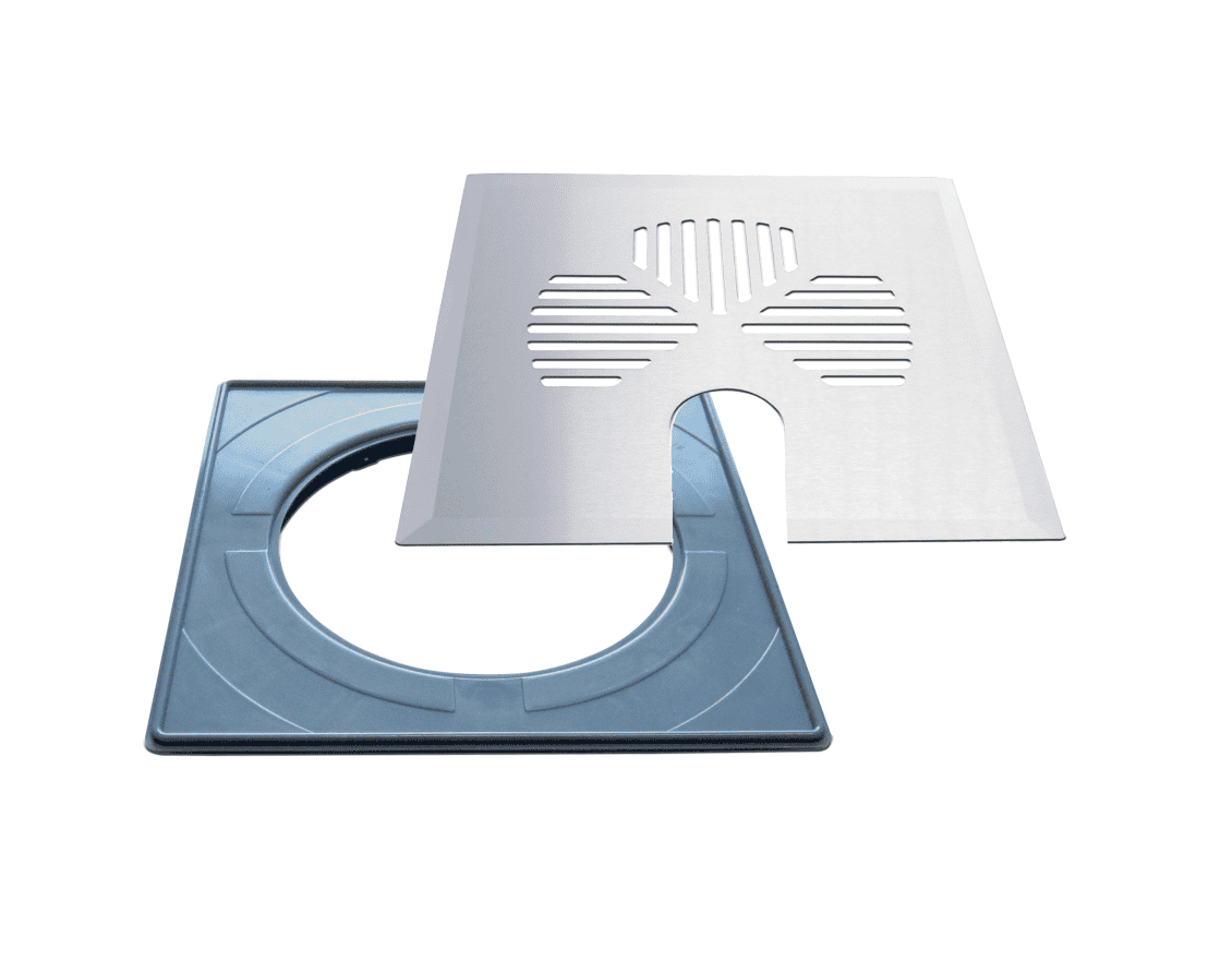 Lattiakaivon kansi APILA putkelle U-reikä RST (666)