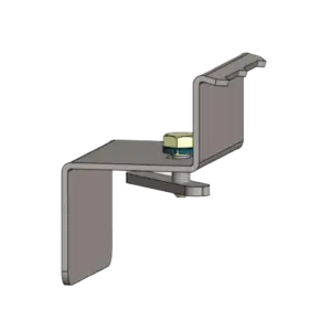 Aurinkopaneelin päätykiinnike katto (297)