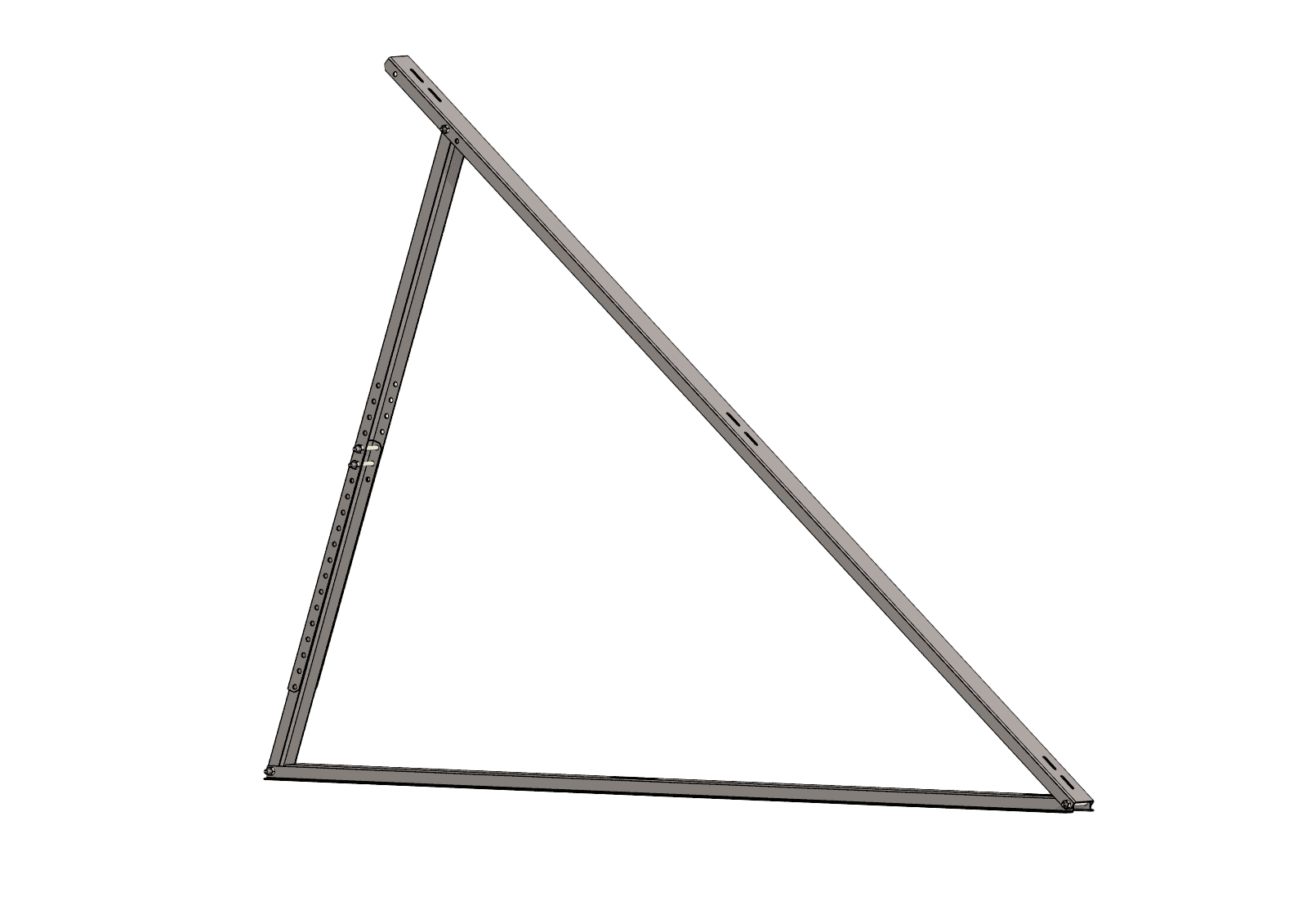 Seinäteline säädettävä (308)