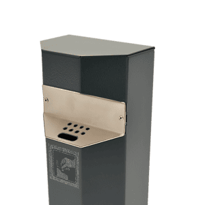 Tuhka-astia Combi PP 3, vihreä (087)