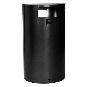 Roska-astia 60 sisäastialla, musta (170)