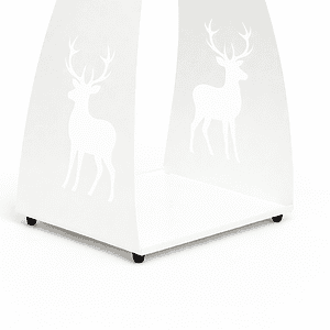 Puunkantoteline Poro, valkoinen (225)