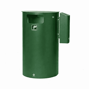 Tuhka- ja roska-astia Turo 3/60, sammaleenvihreä (057)