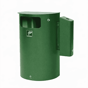 Tuhka- ja roska-astia Turo 3/30, sammaleenvihreä (058)