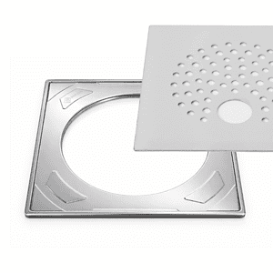 Lattiakaivon kansi PALLO putkelle RST-kehys (617)